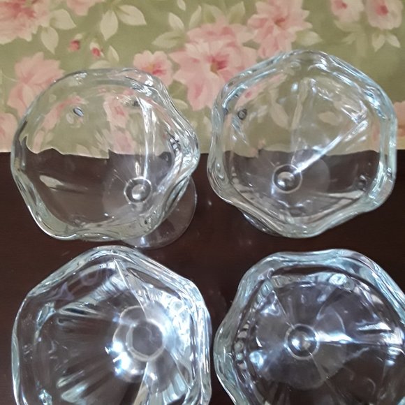 Vintage Sundae/Dessert Glasses - Set of Five - Made in Mexico - Picture 2 of 7